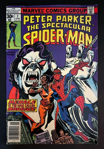 Peter Parker The Spectacular Spider-Man Lot #6, 7, 8 Morbius Marvel 1977 - Bild 4 von 5