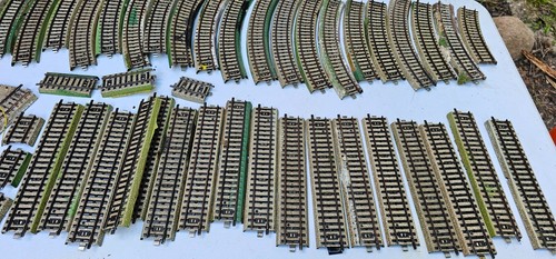 Konvolut Märklin Schienen Weichen etc H0 Dachbodenfund - Bild 6 von 18