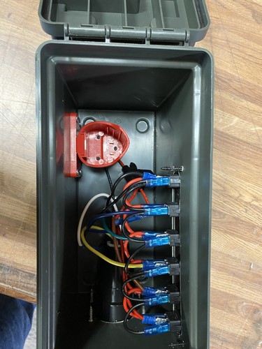 Trailer Light Tester Box Powered By Milwaukee 12v Drill Battery | eBay