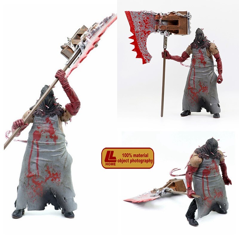 Anime Game Movie Resident Evil Zombie butcher Max Axe PVC Action