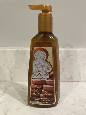 Iced Gingerbread Gentle Foaming Hand Soap Bath & Body Works 8 Oz