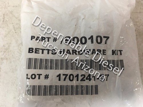 Semi Truck Tractor Trailer Mudflap Bracket Kit w/ Hardware Set PDC # Betts K650 - Picture 6 of 7