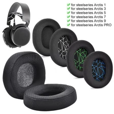 Replacement Ear Pads Cushion For SteelSeries Arctis 1,3,5,7 & Pro Gaming Headset