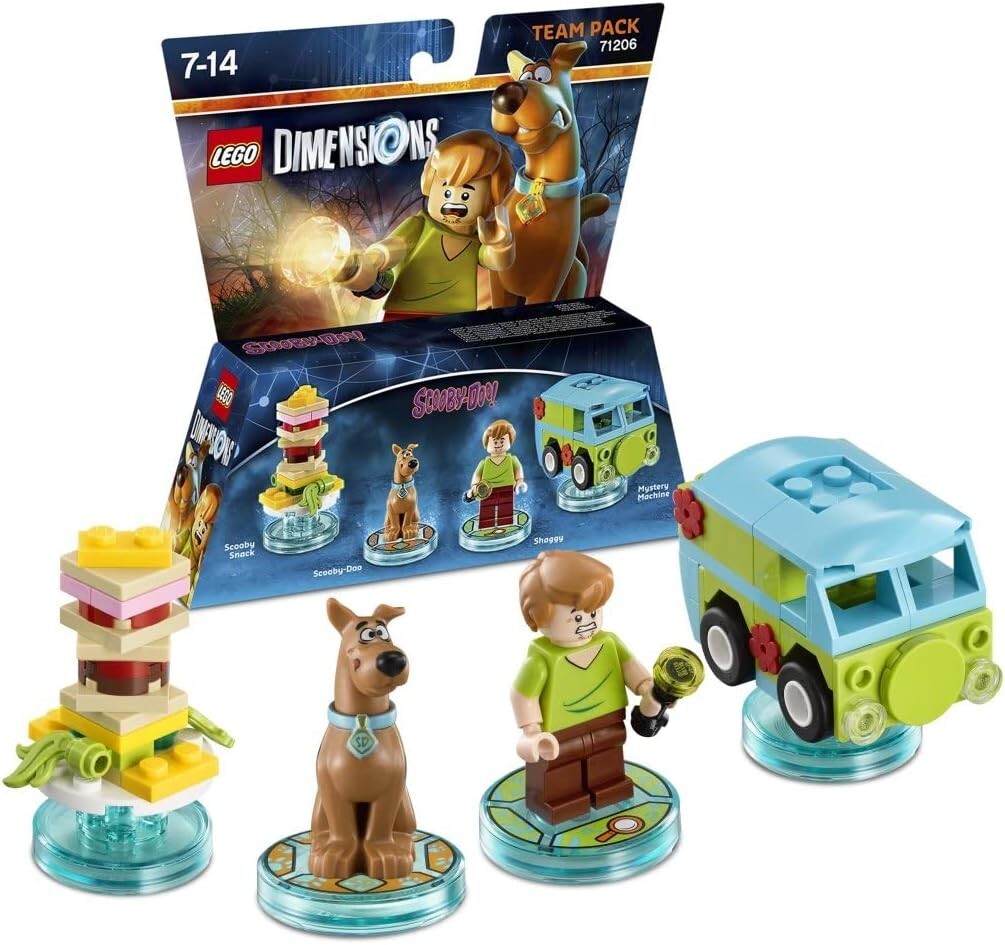 Lego Team Pack - Scooby-Doo 71206 Dimensions Minifigure Building