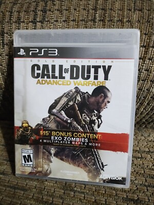 Call of Duty: Advanced Warfare -- Gold Edition (Sony PlayStation 3, 2015)
