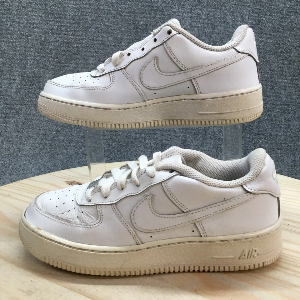 Nike Shoes Youth 6 Womens 7.5 Air Force 1 LE GS AF1 DH2920-111 Triple White - Image 2 of 4