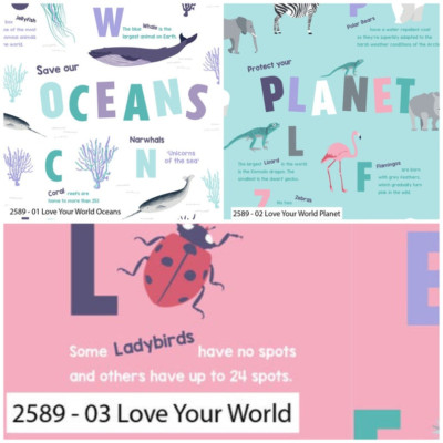 Natural History Museum Love Your World Collection 100% Baumwollstoff zum Nähen