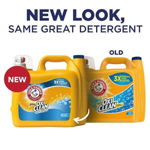 166.5 oz. Plus OxiClean Fresh Scent Liquid Clean Laundry Detergent, 128 Loads - Picture 2 of 12
