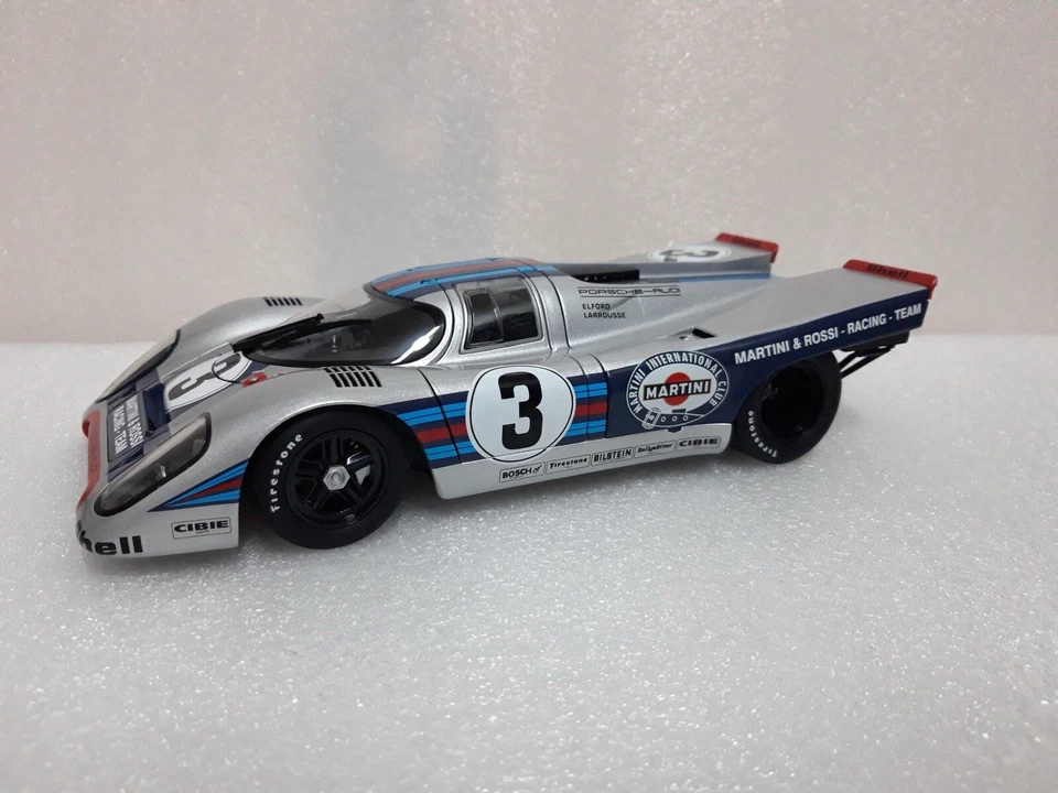 AutoArt 1:18 Porsche 917K #3 Winner 1971 Sebring Martini Elford 80034 NO SCATOLA - Immagine 3 di 4