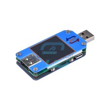UM25 USB 2.0 Type C Color LCD Display Voltmeter Voltage Current Capacity Tester-
