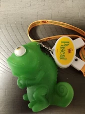 Disney Tangled Pascal Lizard Yellow Light Up Lanyard Necklace