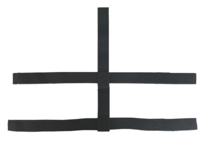 SIDELINES Goal Mask Harness Kit, schwarz/black