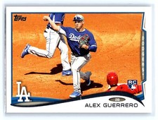 2014 Topps #643 Alex Guerrero  Blue Baseball