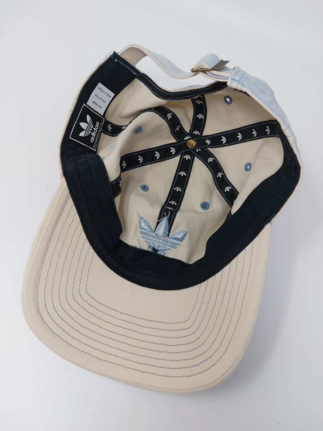 Adidas Strap Back Dad Hat Adjustable Light Blue C… - image 5