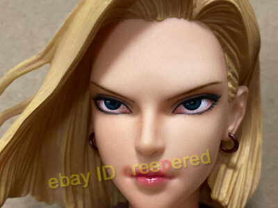 Statue Resin 1/4 GLS005 - ANDROID 18 & VEGETA- Dragon Ball Z - Green