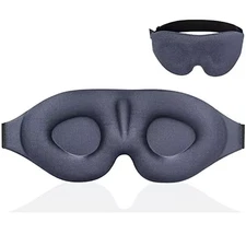 3D Sleeping Mask Block Out Light Sleep Mask for Eyes Soft Sleeping Aid Eye Mask 