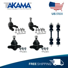 6 pcs Upper lower ball joints+ Stabilizer bar link kit for 87-93 MAZDA B2600 2WD