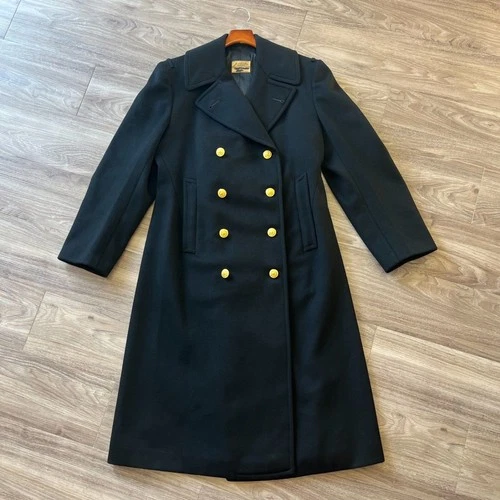 1953 U.S. Naval Academy Greatcoat Jacob Reed’s Sons Admiral Richardson USNA VTG - product listing photo