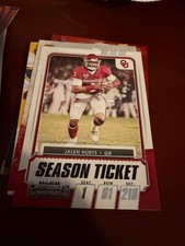 2021 Contenders Draft Picks Season Ticket Jalen Hurts #26
