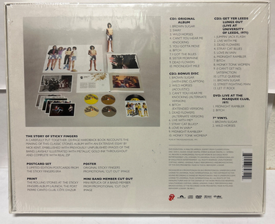 THE ROLLING STONES ~STICKY FINGERS 2015 (LTD DELUXE BOXSET) 3CD+