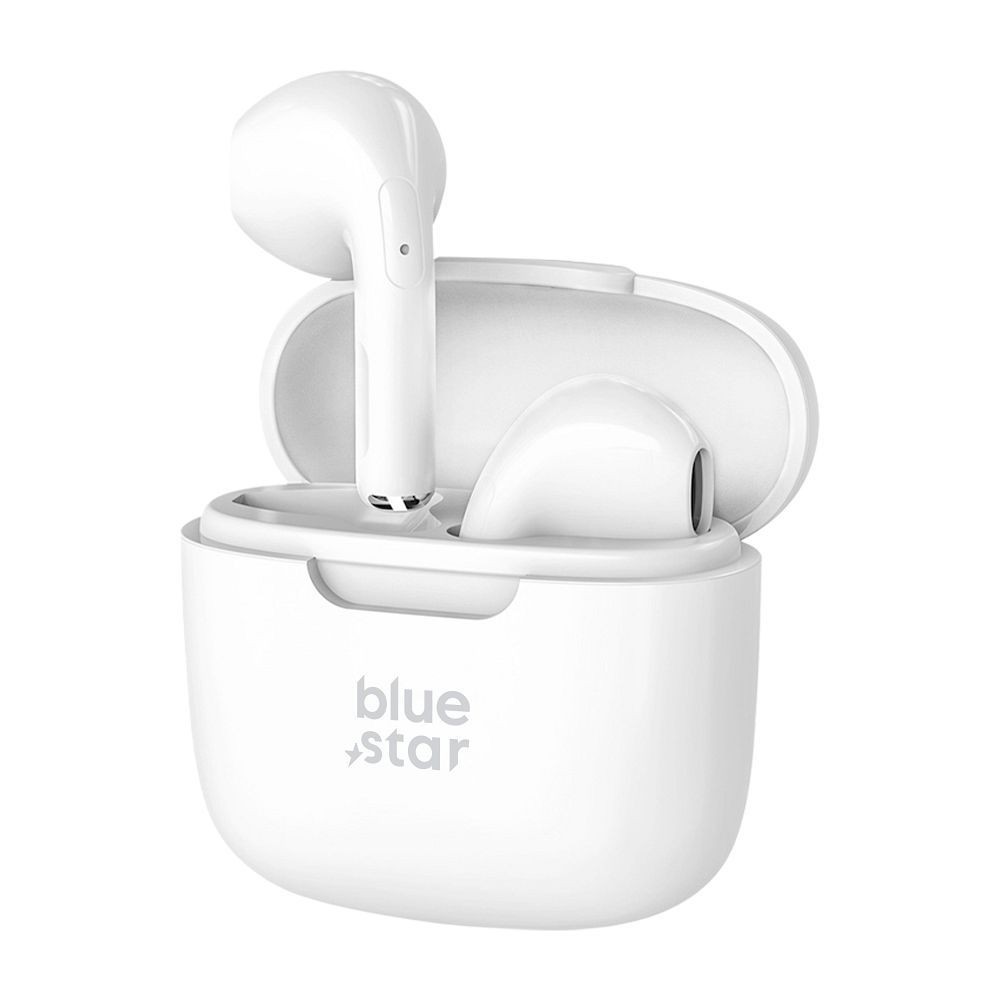 BLUE STAR AURICOLARE BLUETOOTH CUFFIA WIRELESS STEREO TWS FI7 WHITE 794BA4A