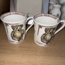 2 x National Trust Mug Teddy Bears In Trust Bone China Jasper Syringer