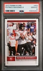 2017 Score Patrick Mahomes II #403 Rookie Card PSA 10 GEM MINT