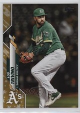 2020 Topps Gold Stars Lou Trivino #587 2k3