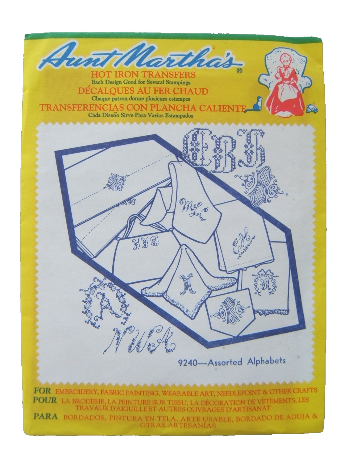 Transfers 9240 Assorted Alphabets - Sealed