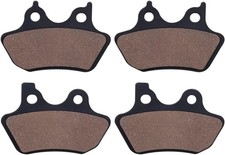 Cyleto Front Rear Brake Pads for Harley Davidson Softail FLSTCI FLSTC Heritage
