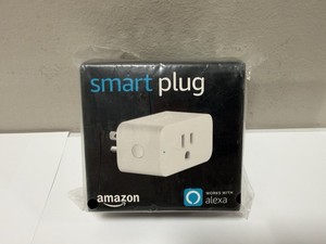 Amazon Plug intelligent Alexa activé WiFi Sortie 15A Nouveau scellé blanc