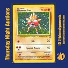 POKEMON BASE SET 2 #8 HITMONCHAN - HOLO
