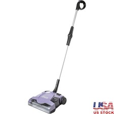 Rechargeable 12in Cordless Floor Sweeper Lightweight Motorized Brush Easy Use
