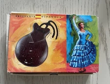 Wooden Flamenco Castanets Spanish Percussion Musical Instrument, Used, Excellent