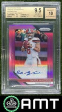 Baker Mayfield BGS 9.5 Auto 10 2018 Panini Prizm Rookie Pink Browns 8517