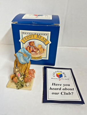 PETER FAGAN COLOR BOX MINIATURES BOXING DAY TEADY BEAR - TC313 - BOXED