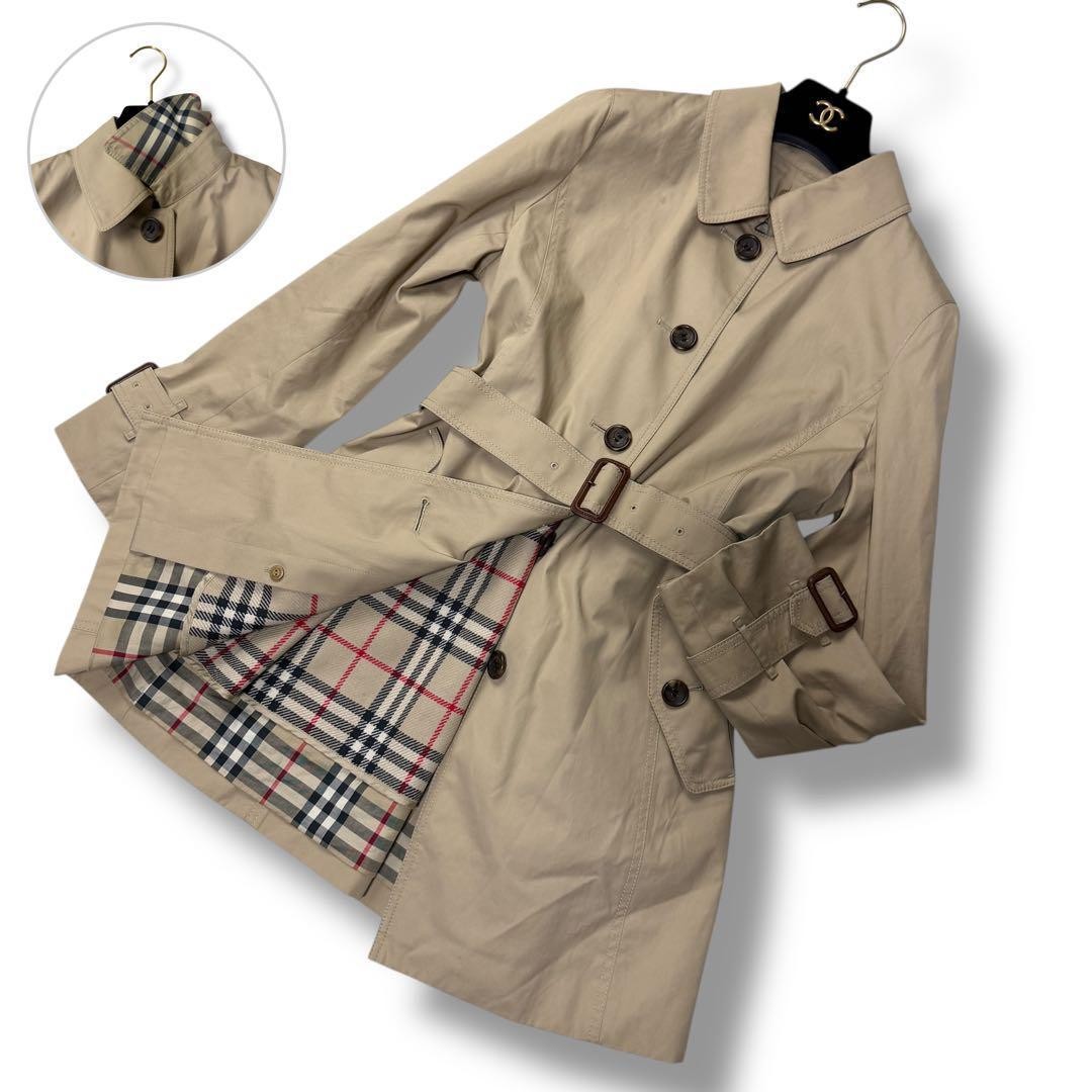 Burberry London 249 Liner Trench Coat Novacheck m2_0806