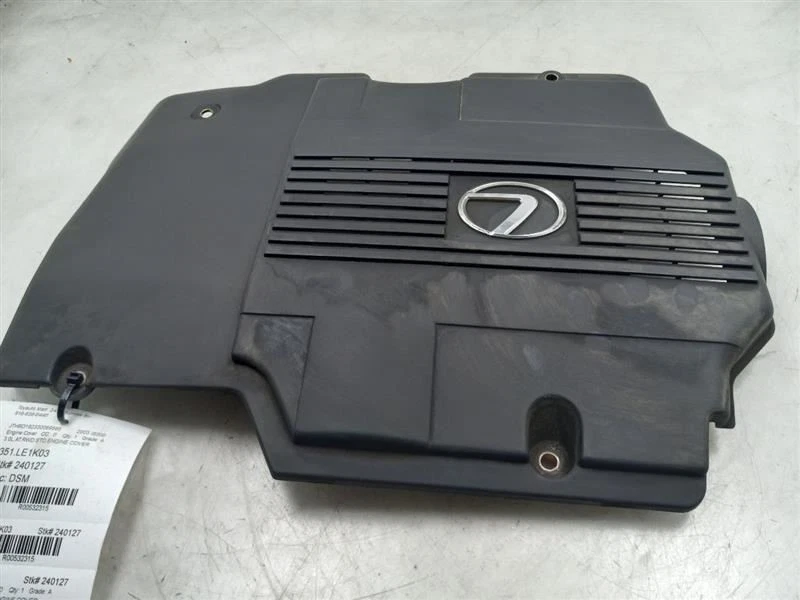 Lexus IS300 2003 3,0 L 6 cilindros cubierta del motor Foto 4 de 4
