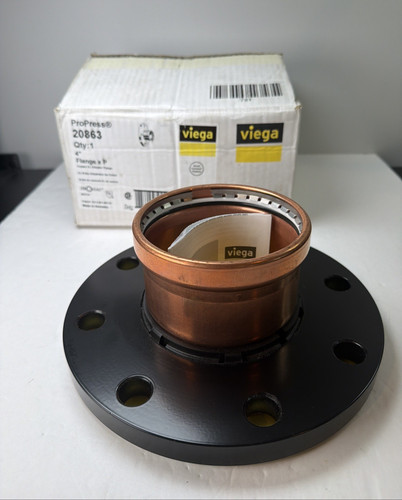 VIEGA PRO PRESS # 20863 Adapter Flange 4" ProPress (8 Bolt)