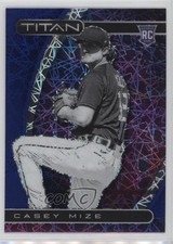 2021 Panini Chronicles Titan Blue Velocity Prizm Casey Mize #9 1o8v
