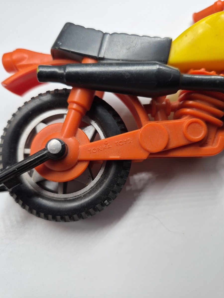Dirt Bike Tonka Vintage Orange Yellow Vintage 1970/80s | eBay