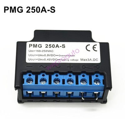 PMG 250A-S UIN=160-250VAC x0.9/0.45VDC max3A DC brake rectifier module