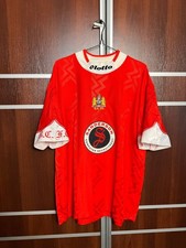 BRISTOL CITY 1997/1998 HOME FOOTBALL SOCCER SHIRT JERSEY SIZE XXL LOTTO RED