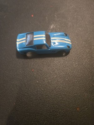 Aurora 1493 Tjet Thunderjet Ho Slot Car Flamethrower Blue Ferrari GT 250 Lot Z