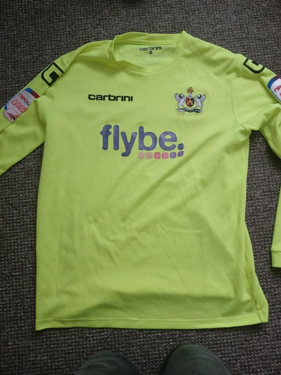 Goalkeeper Exeter City Football Shirt Exeter City Goalkeeper