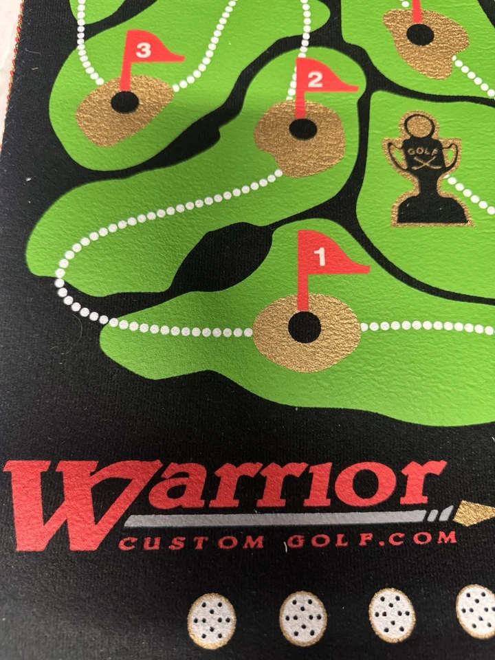 NOVO Warrior Custom Golf 2 em 1 tabuleiro de dardos magnético e jogo de golfe pendurado na parede - Imagem 3 de 4