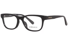 Versace VK3325U GB1 Eyeglasses Frame Youth Kids Black Full Rim Square Shape 47mm