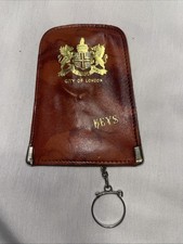 Vintage leather key case or key holder