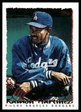 Ramon Martinez 1995 Topps #275 Dodgers MLB READ FREE SHIPPING AutographDen