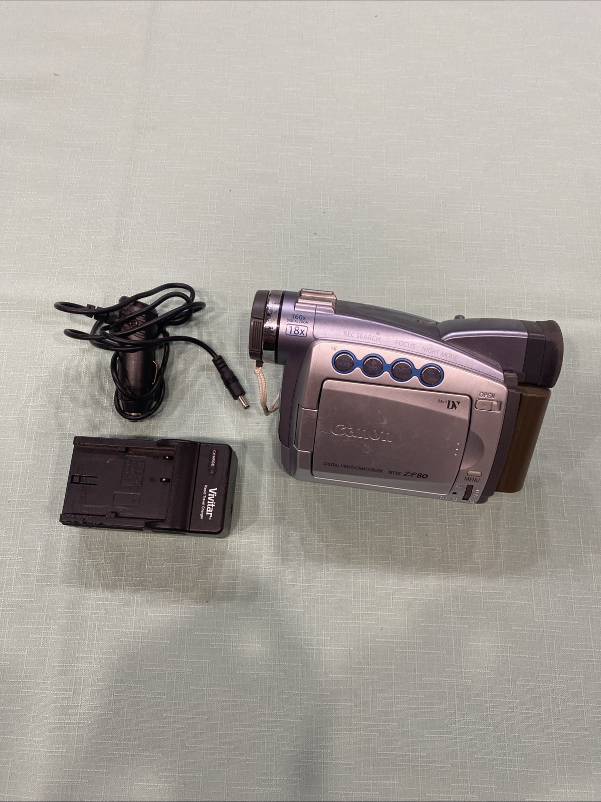 Battety And Charger Untested For Parts